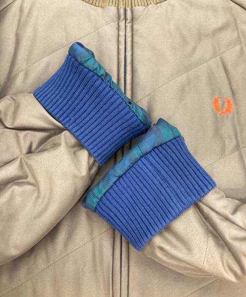 FRED PERRY（フレッドペリー）FRED PERRY (フレッドペリー) リバーシブルジャケット ブラウン×ネイビー サイズ:Mの古着・服飾アイテム