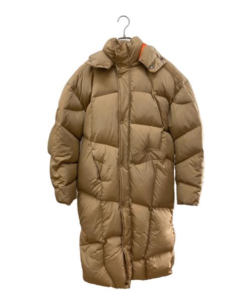 ZARA（ザラ）ZARA (ザラ) ADER error (アーダーエラー) ダウンコート ベージュ サイズ:XSの古着・服飾アイテム