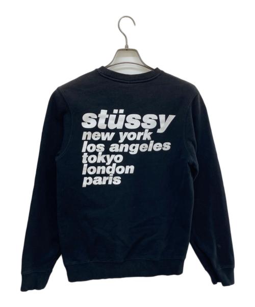 stussy（ステューシー）stussy (ステューシー) スウェット ブラック サイズ:Ｓの古着・服飾アイテム