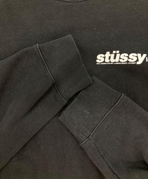 stussy（ステューシー）stussy (ステューシー) スウェット ブラック サイズ:Ｓの古着・服飾アイテム