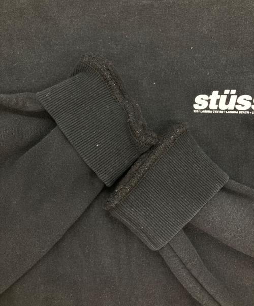 stussy（ステューシー）stussy (ステューシー) スウェット ブラック サイズ:Ｓの古着・服飾アイテム