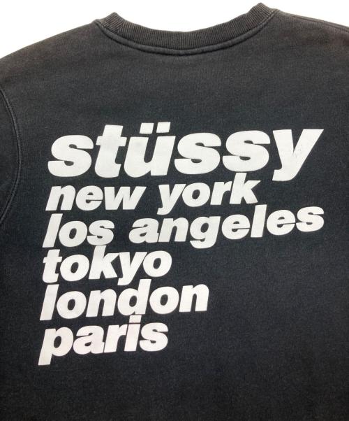 stussy（ステューシー）stussy (ステューシー) スウェット ブラック サイズ:Ｓの古着・服飾アイテム