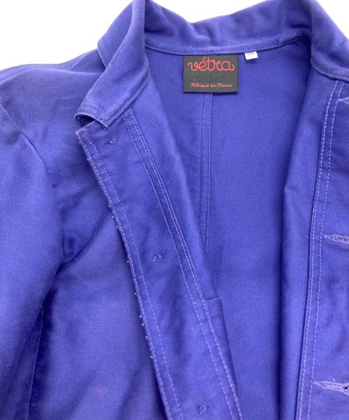 VETRA（ベトラ）VETRA (ベトラ) カバーオール ブルー サイズ:Ⅿの古着・服飾アイテム