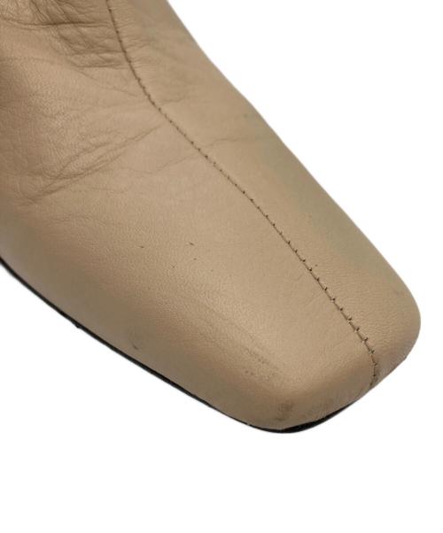 ANGEL ALARCON（アンヘル アラルコン）angel alarcon (アンヘル アラルコン) ブーツ ベージュ サイズ:38の古着・服飾アイテム