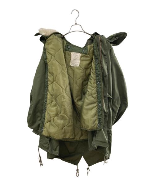 US ARMY（ユーエスアーミー）US ARMY (ユーエスアーミー) M-65フィッシュテールモッズコート カーキ サイズ:Ｓの古着・服飾アイテム