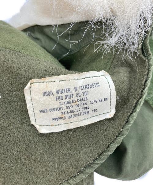 US ARMY（ユーエスアーミー）US ARMY (ユーエスアーミー) M-65フィッシュテールモッズコート カーキ サイズ:Ｓの古着・服飾アイテム