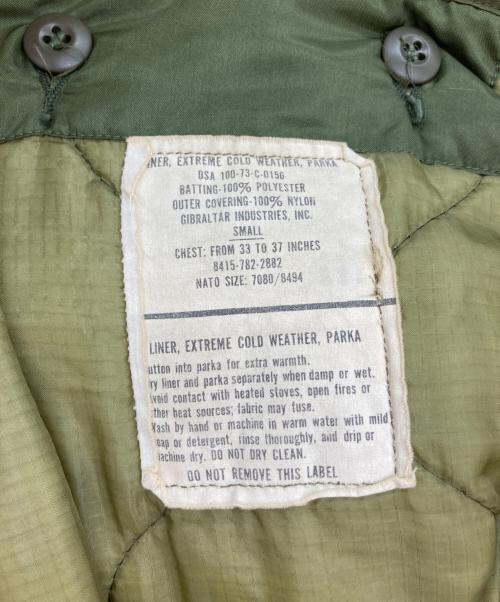 US ARMY（ユーエスアーミー）US ARMY (ユーエスアーミー) M-65フィッシュテールモッズコート カーキ サイズ:Ｓの古着・服飾アイテム