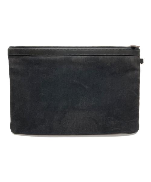 Saint Laurent Paris（サンローランパリ）Saint Laurent Paris (サンローランパリ) RIVE GAUCHE/クラッチバッグ ブラックの古着・服飾アイテム