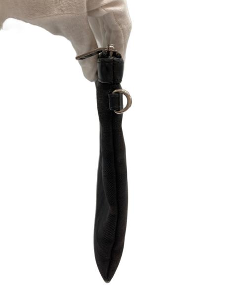 Saint Laurent Paris（サンローランパリ）Saint Laurent Paris (サンローランパリ) RIVE GAUCHE/クラッチバッグ ブラックの古着・服飾アイテム