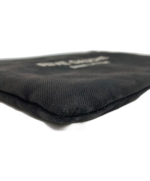 Saint Laurent Paris（サンローランパリ）Saint Laurent Paris (サンローランパリ) RIVE GAUCHE/クラッチバッグ ブラックの古着・服飾アイテム