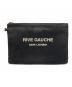 Saint Laurent Paris（サンローランパリ）の古着「RIVE GAUCHE/クラッチバッグ」｜ブラック