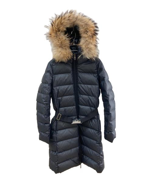 MONCLER（モンクレール）MONCLER (モンクレール) NANTESFUR GIUBBOTTO/ダウンコート ネイビーの古着・服飾アイテム