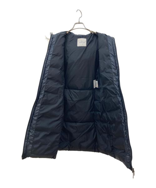 MONCLER（モンクレール）MONCLER (モンクレール) NANTESFUR GIUBBOTTO/ダウンコート ネイビーの古着・服飾アイテム