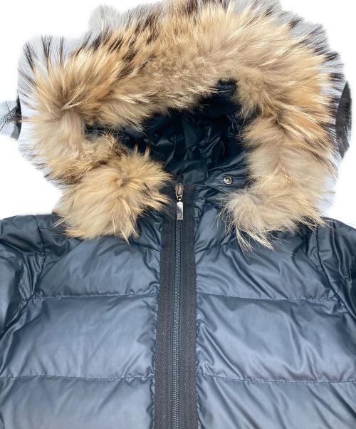 MONCLER（モンクレール）MONCLER (モンクレール) NANTESFUR GIUBBOTTO/ダウンコート ネイビーの古着・服飾アイテム