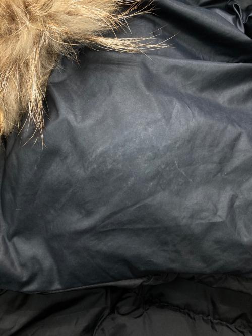 MONCLER（モンクレール）MONCLER (モンクレール) NANTESFUR GIUBBOTTO/ダウンコート ネイビーの古着・服飾アイテム