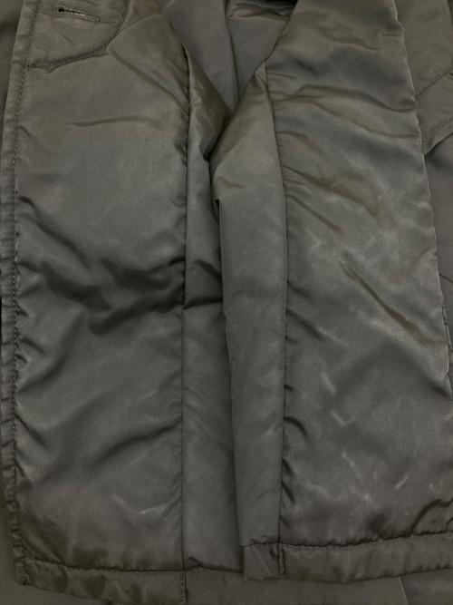 PRADA（プラダ）PRADA (プラダ) ナイロン比翼コート ブラック サイズ:40の古着・服飾アイテム