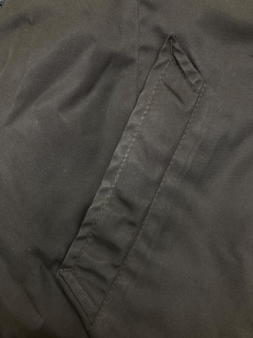 PRADA（プラダ）PRADA (プラダ) ナイロン比翼コート ブラック サイズ:40の古着・服飾アイテム