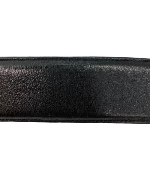 CHROME HEARTS（クロムハーツ）CHROME HEARTS (クロムハーツ) CLASSIC OVAL CROSS BELT /ベルト ブラックの古着・服飾アイテム