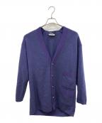 Salvatore Ferragamoサルヴァトーレ フェラガモ）の古着「切替カーディガン」｜パープル
