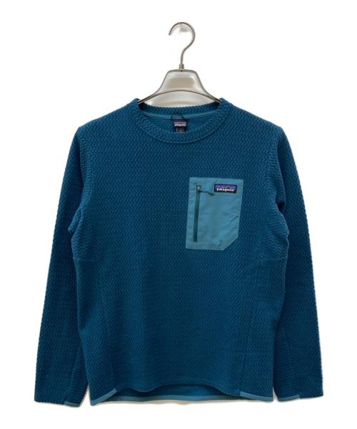 Patagonia（パタゴニア）Patagonia (パタゴニア) R1 エアクルー ブルー サイズ:Sの古着・服飾アイテム