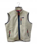 Patagoniaパタゴニア）の古着「レトロパイルベスト」｜アイボリー
