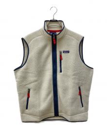 Patagonia（パタゴニア）の古着「レトロパイルベスト」｜アイボリー