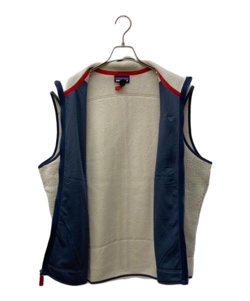 Patagonia（パタゴニア）Patagonia (パタゴニア) レトロパイルベスト アイボリー サイズ:XLの古着・服飾アイテム