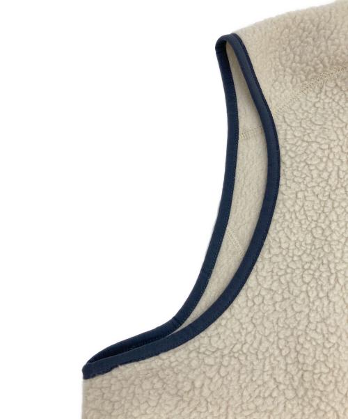 Patagonia（パタゴニア）Patagonia (パタゴニア) レトロパイルベスト アイボリー サイズ:XLの古着・服飾アイテム