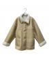 moussy（マウジー）の古着「エコムートンジャケット」｜ベージュ