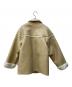 moussy (マウジー) エコムートンジャケット ベージュ サイズ:Free 未使用品：4500円