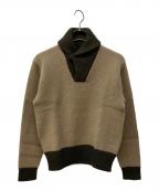 RRLダブルアールエル）の古着「ショールカラーニット」｜ベージュ