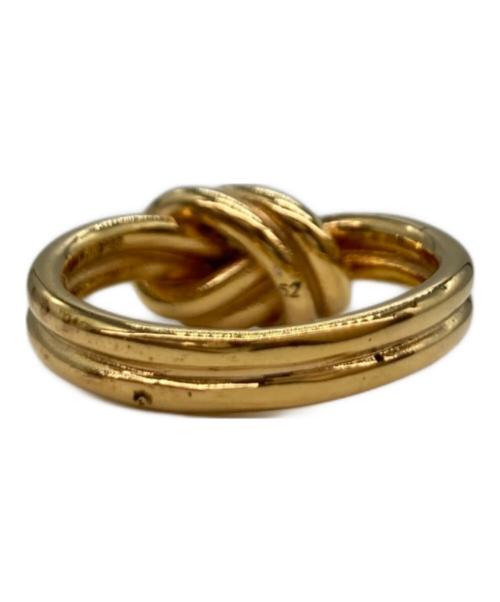 CELINE（セリーヌ）CELINE (セリーヌ) ダブルノットリング ゴールド サイズ:6号の古着・服飾アイテム