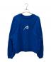 ADER error（アーダーエラー）の古着「A-peec logo sweatshirt/スウェット」｜ブルー