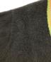 中古・古着 AWAKE (アウェイク) STRIPED MOHAIR SLEEVE CARDIGAN/ニットカーディガン ブラック サイズ:Ⅿ：9000円
