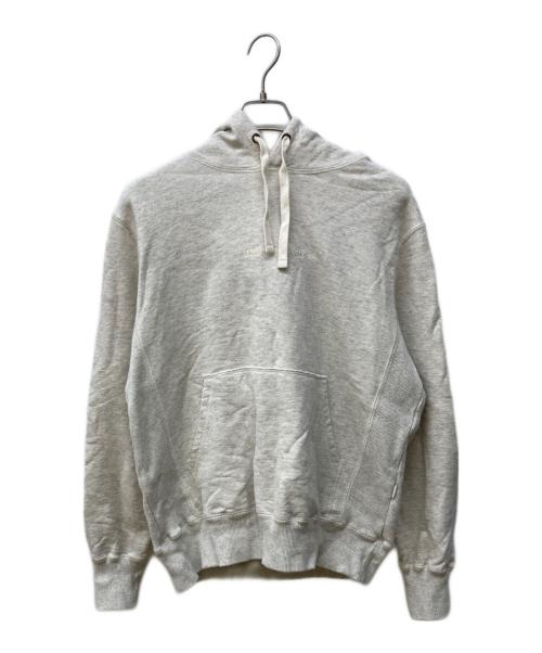 Aime Leon Dore（エメ レオン ドレ）Aime Leon Dore (エメ レオン ドレ) ロゴ刺繍パーカー ライトグレー サイズ:Ⅿの古着・服飾アイテム
