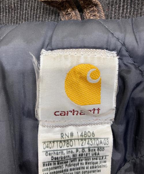CarHartt（カーハート）CarHartt (カーハート) トラディショナルジャケット ブラウン サイズ:Sの古着・服飾アイテム