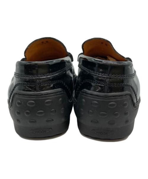 TOD'S（トッズ）TOD'S (トッズ) ドライビングシューズ ブラック サイズ:SIZE6　1/2の古着・服飾アイテム