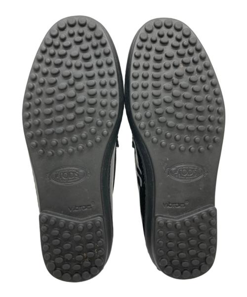 TOD'S（トッズ）TOD'S (トッズ) ドライビングシューズ ブラック サイズ:SIZE6　1/2の古着・服飾アイテム