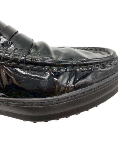TOD'S（トッズ）TOD'S (トッズ) ドライビングシューズ ブラック サイズ:SIZE6　1/2の古着・服飾アイテム