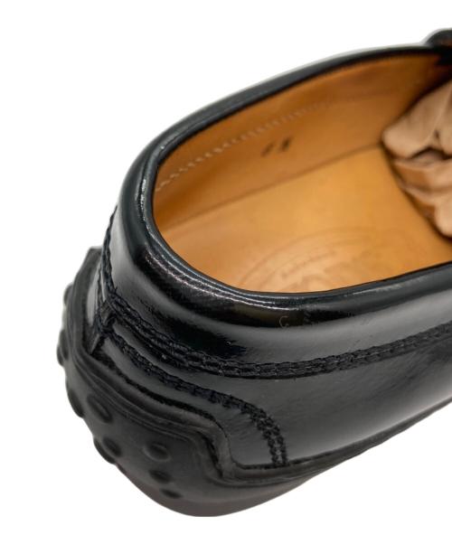 TOD'S（トッズ）TOD'S (トッズ) ドライビングシューズ ブラック サイズ:SIZE6　1/2の古着・服飾アイテム