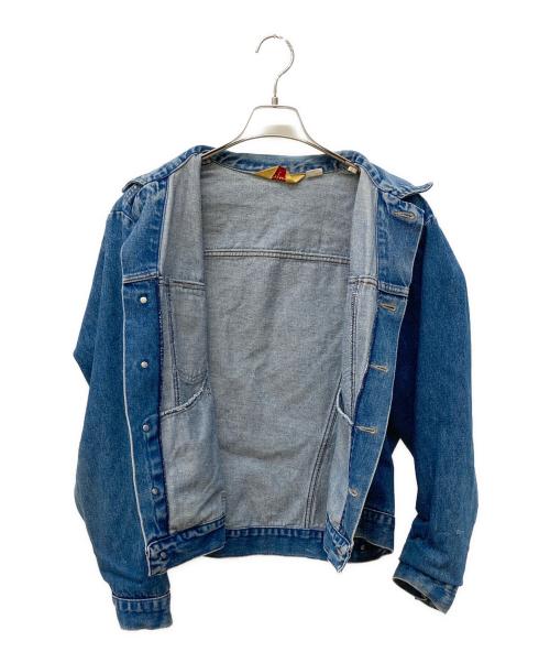 RUSTLER（ラスラー）RUSTLER (ラスラー) デニムジャケット インディゴ サイズ:Lの古着・服飾アイテム