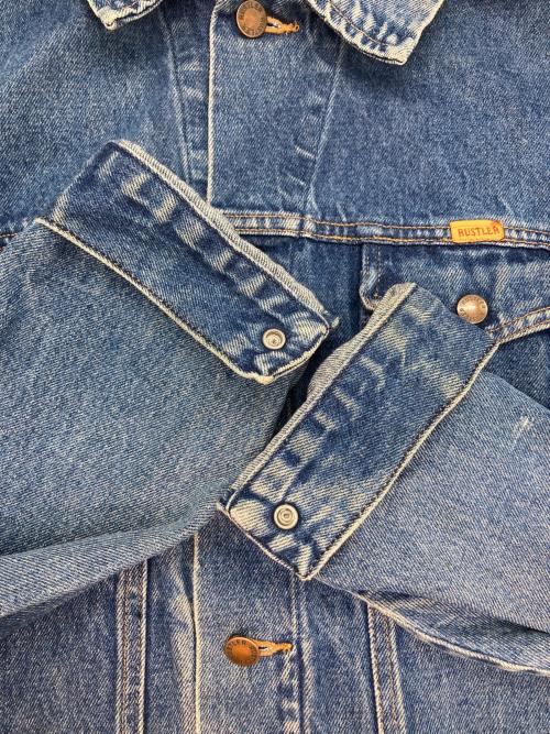 RUSTLER（ラスラー）RUSTLER (ラスラー) デニムジャケット インディゴ サイズ:Lの古着・服飾アイテム