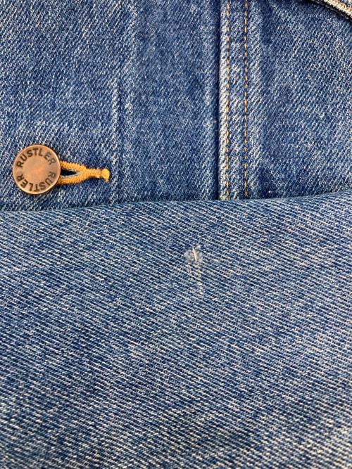 RUSTLER（ラスラー）RUSTLER (ラスラー) デニムジャケット インディゴ サイズ:Lの古着・服飾アイテム