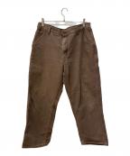 CarHarttカーハート）の古着「ダック地ペインターパンツ」｜ブラウン