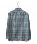 POLO RALPH LAUREN (ポロ・ラルフローレン) インド綿チェックシャツ ブルー サイズ:M：6000円