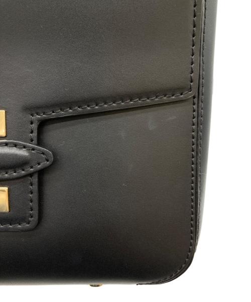 IACUCCI（イアクッチ）IACUCCI (イアクッチ) ムーサ/レザーショルダーバッグ ブラックの古着・服飾アイテム