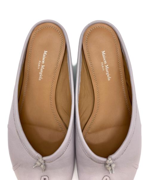 Maison Margiela（メゾンマルジェラ）Maison Margiela (メゾンマルジェラ) 足袋バレリーナミュール ラベンダー サイズ:35の古着・服飾アイテム