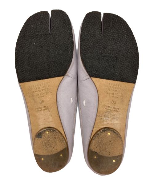 Maison Margiela（メゾンマルジェラ）Maison Margiela (メゾンマルジェラ) 足袋バレリーナミュール ラベンダー サイズ:35の古着・服飾アイテム