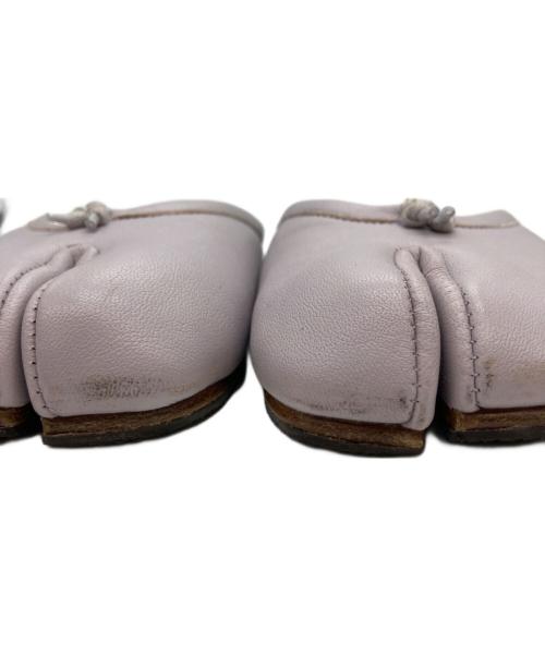 Maison Margiela（メゾンマルジェラ）Maison Margiela (メゾンマルジェラ) 足袋バレリーナミュール ラベンダー サイズ:35の古着・服飾アイテム