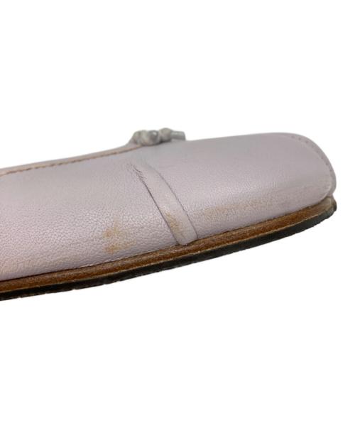 Maison Margiela（メゾンマルジェラ）Maison Margiela (メゾンマルジェラ) 足袋バレリーナミュール ラベンダー サイズ:35の古着・服飾アイテム
